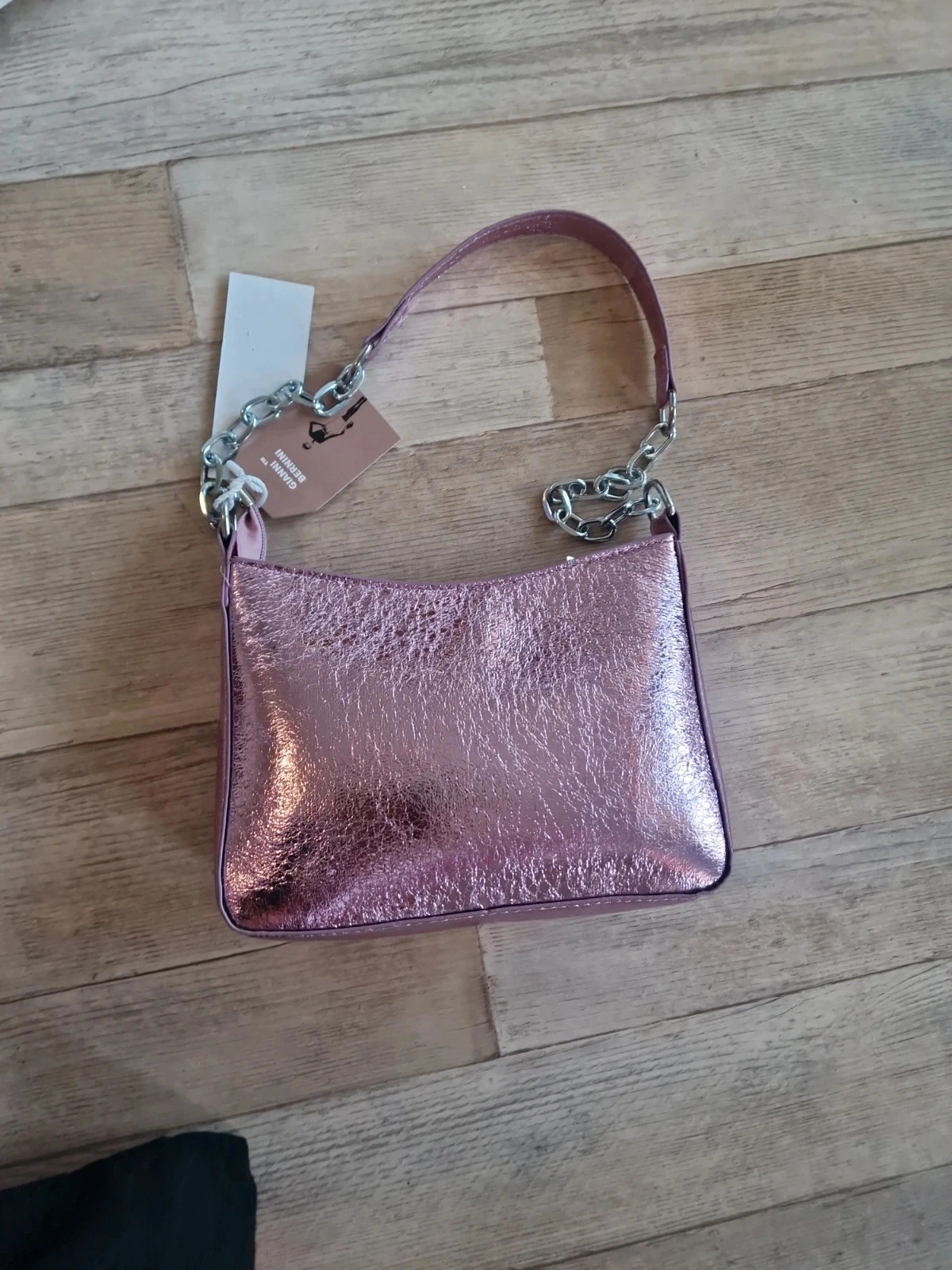 Sac bandoulière rose brillant – photo 12